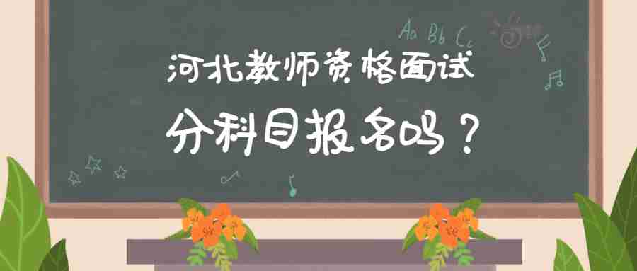 河北教師資格面試